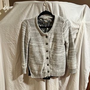 Field and flowers sweater. Says large but I think it is a small